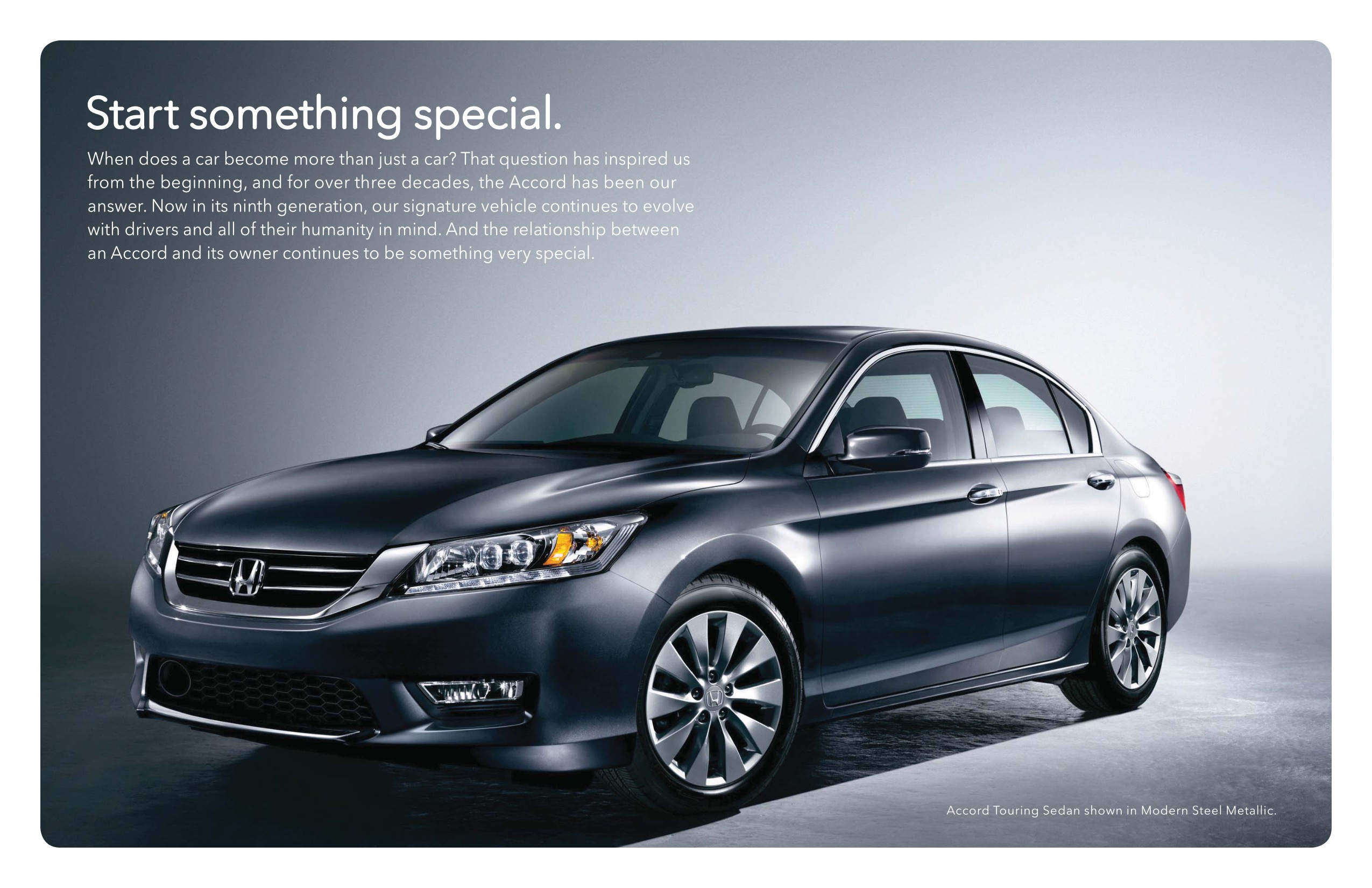 2014 Honda Accord Brochure Page 1